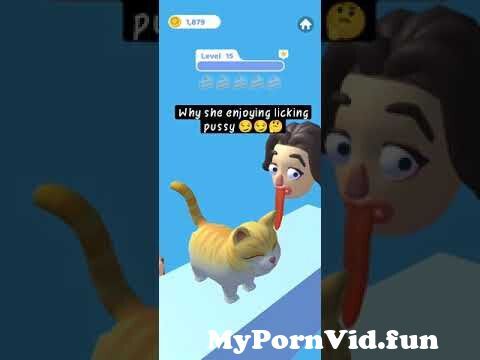Licking run game 👅 ||Girl enjoying licking pussy cat 🐈||short game  #shorts #relaxinggame #youtube from licking girl pussy Watch Video -  