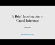Brady Neal - Causal Inference