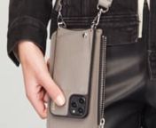 https://www.bandolierstyle.com/collections/allnnFeaturing a grey leather body and silver-tone details, the Classic Pouch is a must have add-on to any Bandolier crossbody case. Its d-ring design allows for easy on and off access to your Bandolier strap and features a high quality pull zipper opening. This pouch provides ample room for all of your extra essentials like a passport, lipstick or more.nnFULL ZIP POUCH - Removable for on/off use; Pouch measures 4” x 7”nLEATHER PULL ACCENTED ZIPPER