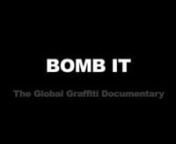 Kenor &amp; Kode (AL Baena) in BOMB IT! The global graffiti documentary.nBOMB IT is the explosive new documentary from award-winning director Jon Reiss investigating the most subversive and controversial art form currently shaping international youth culture: graffiti.nnThrough interviews and guerilla footage of graffiti writers in action on 5 continents, BOMB IT tells the story of graffiti from its origins in prehistoric cave paintings thru its notorious explosion in New York City during the 70