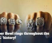 The Super Bowl ring is prize the player and team members receive for winning the NFL Championship.The rings are of real value as they are made of gold and usually include diamonds.These rings have been sold by players, past down to family and even stolen.Our favorite Super Bowl ring storyis when Patriots owner, Robert Craftgot his ring stolen by none other than Vladimir Putin.Robert Kraft Super Bowl rings throughout the NFLhistory! 1967 - Super Bowl I1968 - Super Bowl II196