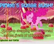 After four months of planning, composing, and producing Pinkie&#39;s Sugar Rush! is finished! This is the theme song for Wreck It Ralph Meets MLP by ToucanLDM. https://www.youtube.com/watch?v=wsC6hT3QoxgnI&#39;m extremely proud of this song and it was so much fun to make. I want to thank ChiChi for providing the amazing spot-on Pinkie Pie vocals and ToucanLDM for letting me be a part of his project! nnTheir channels go check them out!nnToucanLDM (The Wreck it Ralph Meets MLP animator) - https://www.yout