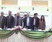Governor Punjab Chief Guest Jang Forum GSP Status Imperatives for Garment Industry In Pakistan at P.C Hotel Lahore.24.12.2013 from lahore hotel