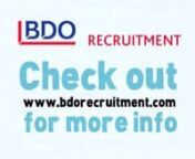 BDO Recruitment conducted a survey among ACA, ACCA, CIMA and CPA recently qualified accountants across Ireland and found that 90% do not plan to move overseas for work. This has changed significantly from last year when more than half of recently qualified accountants said they were willing to emigrate in search of employment. nn87% were optimistic about the continued recovery of the Irish Economy. nThe majority of recently qualified accountants had an average expected wage of over €40,000 onc