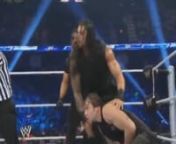 The Shield battled the 3 elimination chamber participants Daniel Bryan, Christian and Sheamus in a 6-Man Tag-Team Match on the Smackdown edition from February 14th in 2014