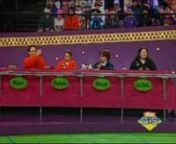 This is for Failblog. This was from the Nickelodeon Show Figure It Out, when the Slime Round was introduce, it actually let out Slime when Summer was describing the round.