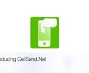 CellSend is a free service that allows you to share texts and links between your computer and your mobile devices!nSignup FREE at www.cellsend.netnnFacebook:nhttp://www.facebook.com/CellSendnnTwitter:nhttp://www.twitter.com/CellSendnnGoogle+:nhttp://plus.google.com/+CellSendNet