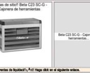 Las mejores ofertas de Beta C23 SC-G - Cajonera de herramientasnhttp://www.amazon.es/exec/obidos/ASIN/B008OF1IGS/softesandqa-21