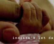 When my wife gave birth to our first daughter, Indiana, I was by her side for the enitre Natural Birth