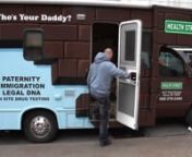“Is this for real?”nnThe refrain echoes among passers by as Jared Rosenthal, owner of Health Street mobile DNA clinic, strategically parks his RV in various Brooklyn neighborhoods.It’s hard to miss the graffiti-styled van’s eye catching ads like “Who’s Your Daddy” and “Paternity, Immigration, Legal DNA.”Poses and cell phone flashes bombard Jared’s mobile office as people stand in line waiting to be the next to update their Facebook profile picture.“People crack a few