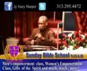 Welcome and praise the Lord to Greater Grace Temple - Taylor&#39;s YouTube webcast! Bishop Gary Harper is the youthful and dynamic pastor of Greater Grace Temple - Taylor. He is also Bishop over the 41st Episcopal District in Ghana, West Africa in the Pentecostal Assemblies of the World, Inc., and Chairman of the Northern District Council in the great state of Michigan. Our church services begin at 9:15 a.m. Sunday Bible School, our worship services are 11:00 a.m. and 4:00 p.m. Bible Class is Wednes