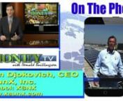 On MoneyTV with Donald Baillargeon, the CEO of XSNX talked about the durability of their solar installations.