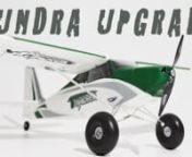 Here are the full specs for the Power-upgrade in the Durafly Tundra:nnStock:nAerostar 900 kV (Length 51mm)141 gramnTest data: 36A / 429W / 1880gram thrust.nnUpgrade:nAerodrive SK3 - 3542-1000kv (Length 49mm +2mm)155 gramnTest data: 39A / 455W / 2090gram thrustnhttps://goo.gl/kLxRn7nn[ Update: be aware there&#39;s now a new version 2 of the SK3 3542 1000kV that does not have a bolt-on adapter. Use the old v1 https://goo.gl/kLxRn7nn - alternative you can use a v1 3542-1185Kv: https://goo.gl/Wwxi1Q