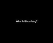 Learn more about Bloomberg’s unique corporate culture – fast, smart, unexpected, collaborative and bold. 64 lines, read by 35 employees, using 18 culturally distinct vocal styles, covering 5 languages — eloquently speaking to the truly global nature of Bloomberg.http://www.bloomberg.com/careers