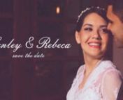 Save the date - Sanley e Rebeca from sanley