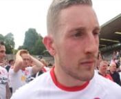 First year on the Tyrone senior football panel and Niall Sludden has bagged his first Ulster senior football championship medal. It was an incredible end to a game which was fiercely fought throughout. Teamtalk caught up with the Dromore man shortly after the presentation to hear his thoughts on the win.