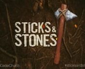 Sticks &amp; Stones (Pt. 3) // Pastor Heather Semple // Red Cedar Church, Rice Lake, WI redcedarchurch.com