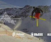 Better late than never: some shots from the last season!nWatch me cruisin&#39; in the terrain parks of Les 2 Alpes, Mayrhofen, Stubaier Gletscher, Kitzbühel, Obertauern, Steinplatte, Kaltenbach and Patscherkofel.nnThanks to all the filmers and Q-Parks for the footage.nEdited by Florian ZebischnAnd thanks to all my sponsors for the great support!nnRossignol (www.rossignol.com) nBliss Protection (www.blisscamp.com)nDeliver Clothing (www.deliverclothing.com)nCypress Warehouse (www.cw-store.com)nnEdite