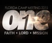 Camp Meeting 2015nDates: June 8-12, 2015nLocation: 5408 State Road 674; Wimauma, FL. 33598nContact Information: info@flcog.ccor call 813-620-3366 ext 125nnSpecial Guests:nMonday June 8 - Reinhard BonnkenTuesday June 9 - Jentezen FranklinnWednesday June 10 - Jentezen FranklinnThursday June 11 - Thomas M. PropesnFriday June 12 - Anthony PeltnnTuesday through Thursday June 9-11 - Morning Worship with Oliver McMahannnFriday June 12 - Special Women&#39;s service - Jan Aldridge (everyone is invited to a