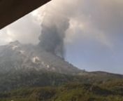 This eruption took place during a field trip on Sakurajima volcano, 22th July 2013