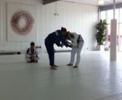 Ronda Rousey and BJ Penn sparring at AOJ from ronda