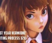 95 minutes of painting in 3 minutes of video.nnSorry for constantly zooming in and out this much.nnhttp://kr0npr1nz.deviantart.com/art/First-Year-Hermione-506319432nnMusic: John Williams - Harry&#39;s Wondrous WorldnnMore videos at https://www.patreon.com/Kuvshinov_Ilya?ty=c