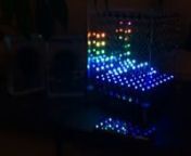Music mic test of the L3D 8X8X8 LED CubenProgram by Momo, available on CubeTube:http://cubetube.org/viz/58/nPre-order your own L3D Cube at www.l3dcube.com