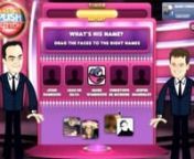 Here’s a game I produced for the launch of Ant &amp; Dec’s Push The Button on ITV1 in February 2010.nThe game was developed to tease what was coming up in the brand new show via a whole host of simple to play mini-games. The game was also designed to bring Ant &amp; Dec closer to their audience, but using Facebook Connect in certain mini games. These mini games required you to spot your Facebook friends in a crowd and others asked you organise your friends by age/sex etc…nnWorking closely