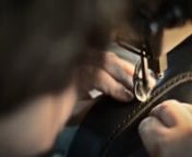 Ever wondered how to make leather shoes?nnIn this video, we’ll show you how our Velasca leather shoes (Derby model) are made. Our craftsmen are located in the small town of Montegranaro, in the center of Italy, where famous Italian handmade shoes come from.nnFilmed &amp; Edited by Ludovico BertènnHow does it work?n1) Step One - Clicking: The first step consists of the cutting of the leather used for both the upper and the lining of the shoe. Precision and an expert hand are of paramount impor