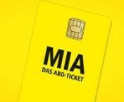MIA ( http://www.vbn.de/tickets/ticketangebot/tickets-fuer-erwachsene/uebersichtsseite-mia.html )steht für Mobil im Abo und ist das moderne, elektronische Abo-Ticket für Vielfahrer. Einfach MIA mitführen, einsteigen und losfahren. Der elektronische Chipnauf Ihrer Mia Karte hat Ihr Abo gespeichert. nEin MIA-Abo hat eine Laufzeit von mindestens 12 Monaten und der Betrag wird monatlich von Ihrem Konto abgebucht.nMIA ist bis zu 20 % günstiger als ein MonatsTicket und ist übertragbar an Fa
