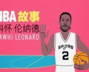 NBA GUSHI (STORYTELLERS). nAnimated stories told by the biggest names in the NBA. An online animated series, featuring NBA basketball stars, as they give us a little insight into their history as a player, and as a person. Directed and animated this episode about Kawhi Leonard. nnCREDITS:nClient: Vice China / NBA ChinanCreative Producers: Ray Fu, Daniel Agha-RafeinCreative Director: Brandon TucsnDirection, Illustration and Animation: Brian Neong San