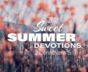 2018 Sweet Sumer Devotions-Study Only Copy, Vickie Miller