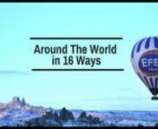 Traveling the world means using all types of vehicles, from camels to hot air balloons, from dune buggies to kayak, from steam locomotives to elephants! Here is a brief compilation taken from my home videos, and inspired by Jules Verne&#39;s book...nnCredits:nFilmed, Directed and Produced by Fabio Tabbo’nProject Manager: Aurelie St. MarcnVideo Editor: Lasha KalandadzenWebmaster: Roman HutniknWeb Assistant: Nikola BurchevskinContent Editor: Sherissa SianSocial Media Coordinator: Katarina Ludrovskan