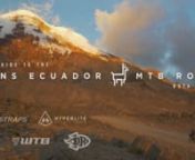 Trans Ecuador Mountain Bike Route (TEMBR) from trans ecuador