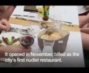 Nudist restaurant opens in Paris-France Opens First NUDE Hotel in Paris-BBC News - YouTube from tube nude