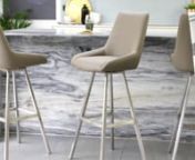 Our Theo Bar Stools are self-righting, meaning you can be assured your kitchen will stay looking neat and tidy. And why not pair with our Theo Dining Chair, creating a co-ordinated modern look to your home. Visit us at https://www.danetti.com/ for more information.