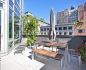 TERRACE LOVER&#39;S DREAM &amp; PRICED TO SELL! XXX MINT 1BD/1.5BTH with 300sf Private Landscaped Terrace and Sun-drenched South &amp; East exposures. Total Square Footage: 1,171sf (871sf Interior + 300sf Exterior).nnadam@hellerorg.com &#124; 917-439-8300nnOpen floor plan with floor-to-ceiling bay windows, 9&#39;7