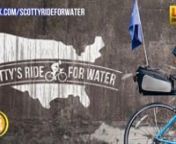 Scotty Parker started his cross-country ride in California June 3. He&#39;s made it to the Carolinas and he&#39;s nearing his fundraising goal for clean water!nSource: https://www.facebook.com/pg/ScottyRideforWater/videos/?ref=page_internal