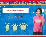 We&#39;ve updated this award winning DVD to include supportive, animated illustrations to help students with the concepts introduced in the Kindergarten classroom.This Heidisongs installment includes short and catchy songs to help children remember tricky math concepts including: counting to 100, sorting, patterning, comparing sets (more, less, and equal), skip counting, coin recognition, estimation, addition, and subtraction.These songs help to connect abstract mathematical vocabulary to concre
