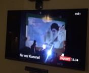 گزارشامشب کانال یک تلویزین سوئد از رویدادهای ایران from کانال یک امشب