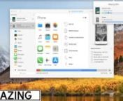 iMazing lets you drop songs, photos, contacts, and files directly from your computer to your mobile device or vice versa.