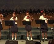 A special Christmas violin ensemble by the students of Sawgrass Elementary SchoolnnViolinists (from Left to right): Mya Cawley, Andrea Lindo, Aria Malone, Lanyah Lindo, and Kaelise RowennViolin instructor: Dr. Felix Spangler nnnFor more information on Sawgrass Adventist School visit http://www.sawgrassadventist.org.nnFor more information on Plantation SDA Church, please visit us at http://www.plantationsda.tv.nnChurch Copyright License (CCLI)nLicense Number: 1659090nnCCLI Stream LicensenLicense
