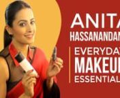 The gorgeous Anita Hassanandani, who has made a mark for herself in the Indian television industry and is also one of the most celebrated artists; met with Pinkvilla and shared her everyday makeup essentials. The actress is widely popular for her chic fashion sense and on point makeup looks and is currently seen in Star Plus&#39;s Yeh Hai Mohabbatein.