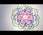 YOu can find us on: https://goo.gl/0LbkEWnNew rangoli design based on Indian stylenBrand new rangoli design featuring a classic Indian originnnAn Ideal daily applicable rangoli design, very easy to learnnIf you wish to learn about this and more versatile designs please subscribe and do like the video.nthis is a traditional Indian mandala which is believed to bring in good luck to those who house itnLike Us On Facebook: https://www.facebook.com/RmpvcreationsnOur Best Videos :nRangoli Design 11x6: