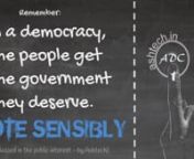 Everyone should understand their voting rights. Voting right is a very important thing that we own. In a democracy, the people get the government they deserve. So, vote sensibly! This video is released by Ashtech in the public interest and to increase the voting awareness.