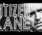 Director Bryan W. Simon breaks down the blocking of a scene from CITIZEN KANE.