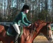 this was a cupple weeks ago=) 2 ft=) please nice comments=) umm idk what was up with the black horse the girl ridng him was on my bus the whole time wtf ?! lol but yeah we didnt canter the jumps=( but i had TONS of fun=)