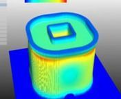 Predict part deformation with additive process simulation from Autodesk Netfabb. By simulating how metal additive manufactured parts will deform, designs can be compensated to reduce the number of iterations required to create a finished product.
