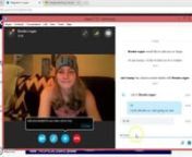 18 and abused whore gets totally foot fucked over skype