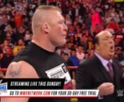 Goldberg meets Brock Lesnar face-to-face before WrestleMania_ Raw, March 30, 2017.mp4